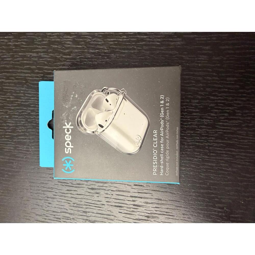 Speck Presidio Clear Case for Apple Gen 1 & 2 Hard Shell w/ Carry Loop